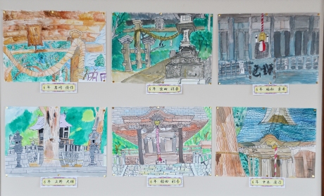 吉田小学校6年生の作品