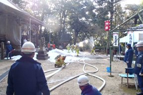 文化財防火デー訓練2