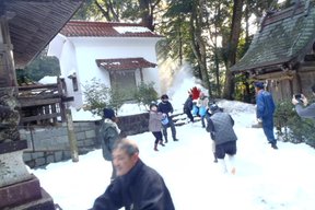 文化財防火デー訓練1