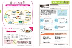 3月号_P6-7_健康いいカラダ、食のさんぽ道、いきいき介護