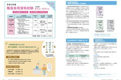 8月号_P14-15_行政情報（2）、職員採用試験、国民年金