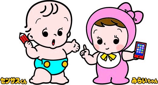 センサスくん・みらいちゃん