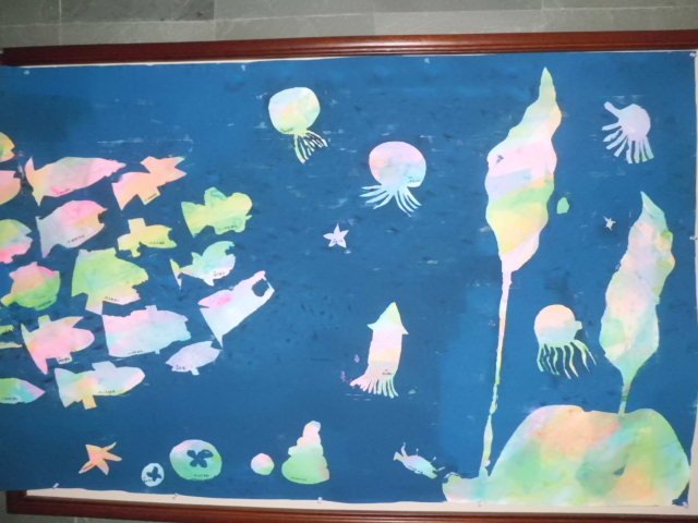 船佐小学校の児童作品 平成２７年１０月 安芸高田市
